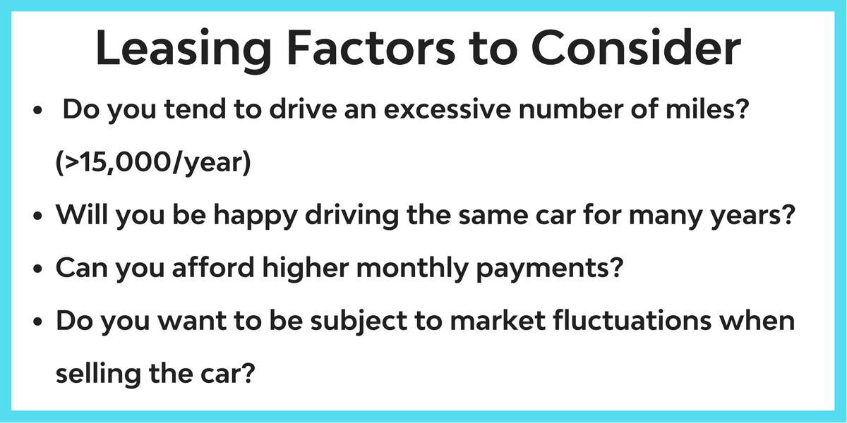 Everything You Need to Know about Auto Leasing 3 factors of auto leasing